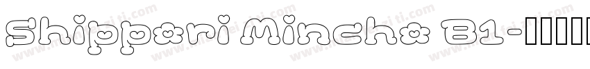 Shippori Mincho B1字体转换